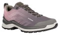 Lowa Wanderschuhe Zirrox Low GTX (Multifunktion, wasserdicht) anthrazit/altrosa Damen